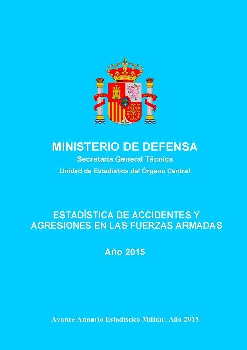 ESTADÍSTICA DE ACCIDENTES Y AGRESIONES EN LAS FUERZAS ARMADAS 2015
