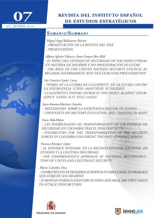 Revista del Instituto Español de Estudios Estratégicos