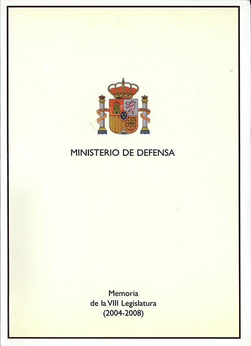 MEMORIA DE LA VIII LEGISLATURA, 2004-2008