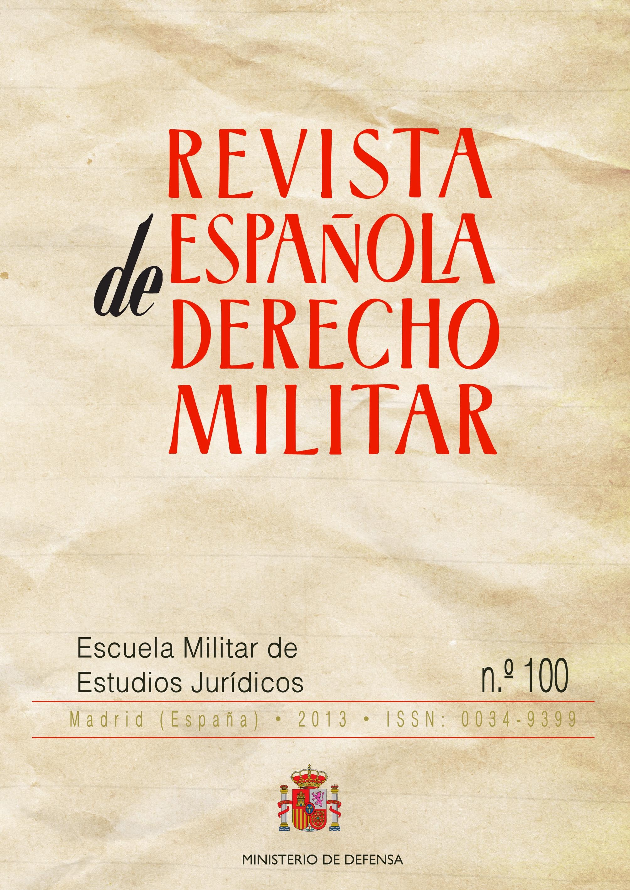 Revista española de derecho militar