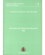 ESTUDIOS DE DERECHO MILITAR 2008