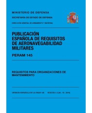 PERAM 145 ED.1.1 REQUISITOS PARA LAS ORGANIZACIONES DE MANTENIMIENTO