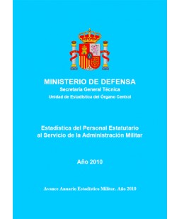 Estadística del personal estatutario al servicio de la Administración Militar