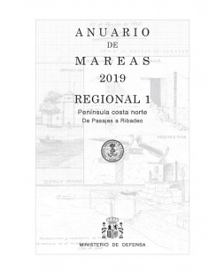 ANUARIO DE MAREAS REGIONAL 1. PENÍNSULA COSTA NORTE. DE PASAJES A RIBADEO. 2019