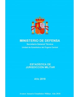 ESTADÍSTICA DE JURISDICCIÓN MILITAR 2018