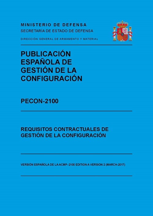 PECON 2100. REQUISITOS CONTRACTUALES DE GESTIÓN DE LA CONFIGURACIÓN. EDITION A VERSION 2 MARZO 2017