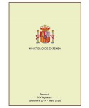 Memoria de la XIV Legislatura del Ministerio de Defensa. Diciembre 2019 - mayo 2023