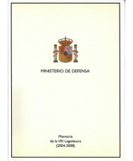 MEMORIA DE LA VIII LEGISLATURA, 2004-2008
