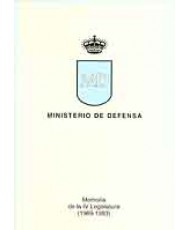 MEMORIA DE LA IV LEGISLATURA. 1989-1993