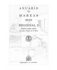 ANUARIO DE MAREAS REGIONAL 3. GALICIA COSTA OESTE. DE CABO VILLANO AL RÍO MIÑO. 2019