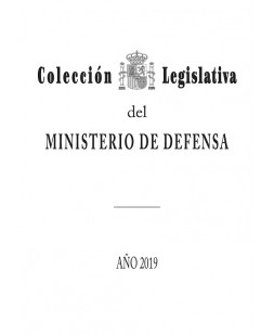 Colección Legislativa del Ministerio de Defensa. Año 2019
