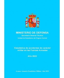 Estadística de accidentes de carácter militar en las Fuerzas Armadas