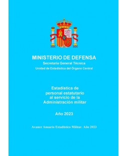 Estadística del personal estatutario al servicio de la Administración Militar