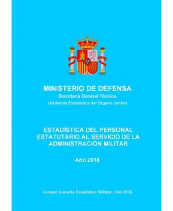 Estadística del personal estatutario al servicio de la Administración Militar