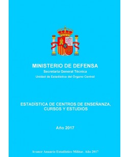 ESTADÍSTICA DE CENTROS DE ENSEÑANZA, CURSOS Y ESTUDIOS 2017